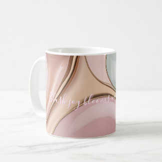 Classic mug in stylish abstract graphic コーヒーマグカップ