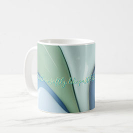 Classic mug in stylish abstract graphic コーヒーマグカップ