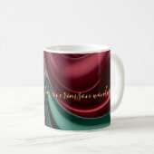 Classic mug in stylish abstract graphic コーヒーマグカップ (正面右)