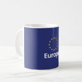 Classic Mug logo eurpoian sample  コーヒーマグカップ (正面左)