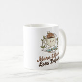 Classic Mug - More Espresso. Less Depresso. コーヒーマグカップ (正面右)