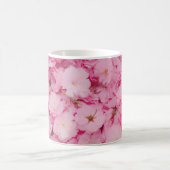 Classic Mug Pink Cherry Blossom Floral Botanical コーヒーマグカップ (中央)