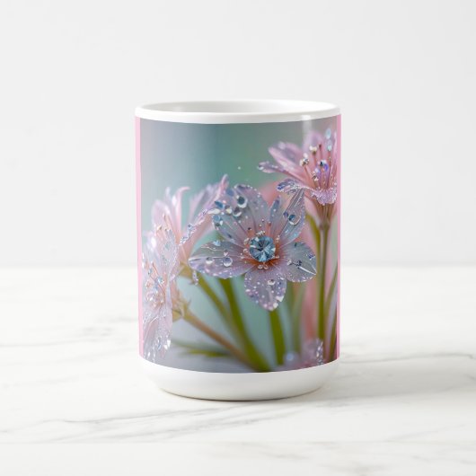 Classic Mug (Sparkle Flowers-5) コーヒーマグカップ (中央)