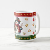 Classic Mug with Snowman and Christmas Cookies コーヒーマグカップ (正面右)