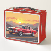 Classic Muscle Car 1967 メタルランチボックス (正面)