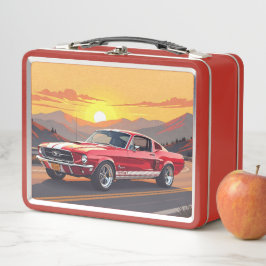 Classic Muscle Car 1967 メタルランチボックス