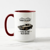 Classic Muscle Car Combo Mug マグカップ (左)