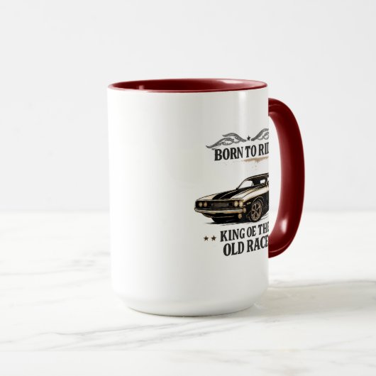 Classic Muscle Car Combo Mug マグカップ (正面右)