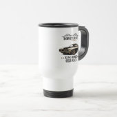 Classic Muscle Car Travel Mug トラベルマグ (正面右)