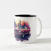 Classic Mustang Coffee Mug ツートーンマグカップ (正面右)
