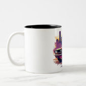 Classic Mustang Coffee Mug ツートーンマグカップ (左)