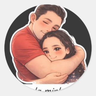 classic my love stikers ラウンドシール