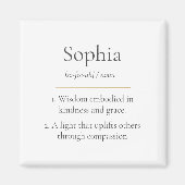 Classic Name Meaning マグネット (正面)