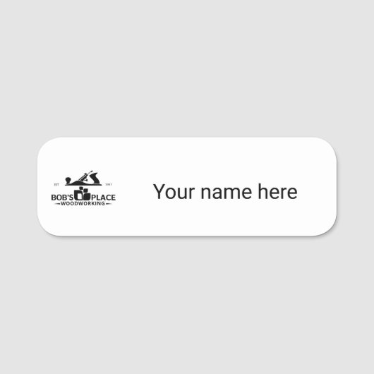 Classic Name Tag 名札 (正面)