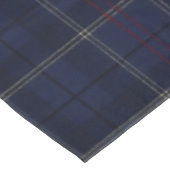 Classic Navy Blue Plaid Christmas テーブルクロス (アングル)