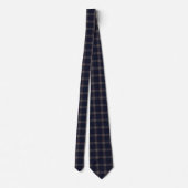 Classic Navy Plaid  ネクタイ (裏面)