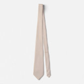Classic Neutral Cream Modern  Neck Tie ネクタイ (正面)