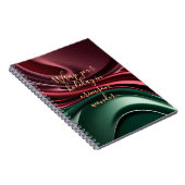 Classic notebook in stylish graphic ノートブック (右側)