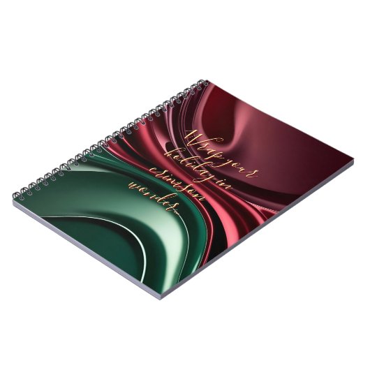 Classic notebook in stylish graphic ノートブック (左側)