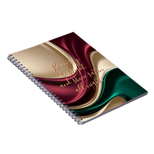 Classic notebook in stylish graphic ノートブック (右側)