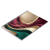 Classic notebook in stylish graphic ノートブック (左側)