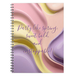 Classic notebook in stylish graphic ノートブック