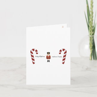 Classic Nutcracker Christmas カード