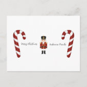 Classic Nutcracker Christmas ポストカード (正面)