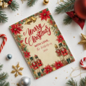 Classic Nutcracker Red and Gold シーズンカード