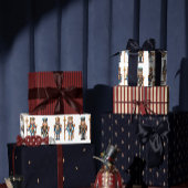 Classic nutcracker wrapping paper ラッピングペーパー