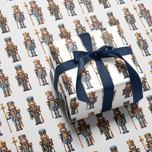 Classic nutcracker wrapping paper ラッピングペーパー