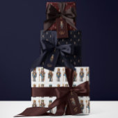 Classic nutcracker wrapping paper ラッピングペーパー