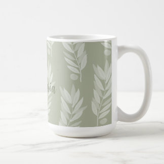 Classic Olive Leaf Mug コーヒーマグカップ