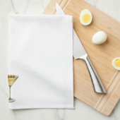 Classic Olive Martini Kitchen Towel キッチンタオル (四つ折り)
