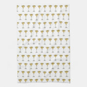 Classic Olive Martini Print Kitchen Towel  キッチンタオル (縦)