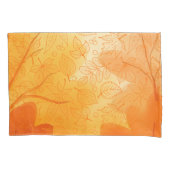 Classic orange leaves Fall/Autumn 枕カバー (正面)