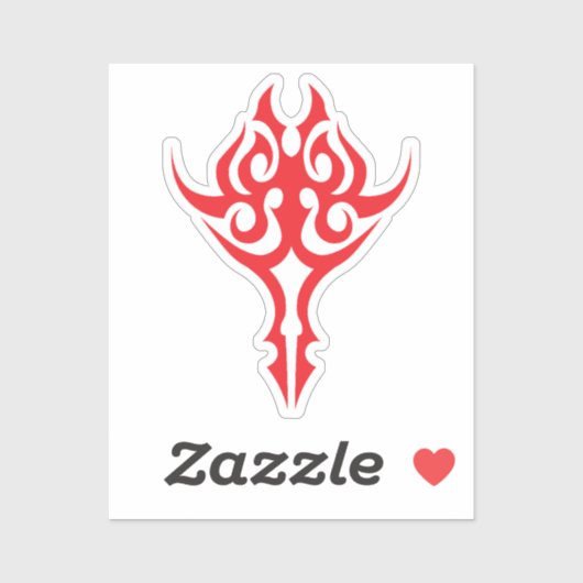 Classic Ornamental Floral Border Elegant Design シール (シート)