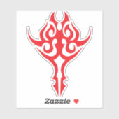 Classic Ornamental Floral Border Elegant Design シール (シート)