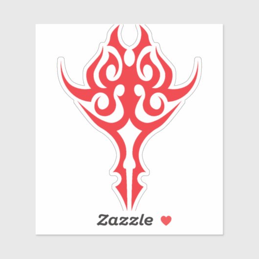 Classic Ornamental Floral Border Elegant Design シール (シート)