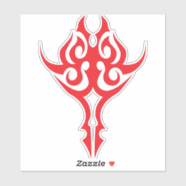 Classic Ornamental Floral Border Elegant Design シール