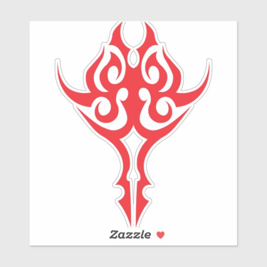 Classic Ornamental Floral Border Elegant Design シール (シート)