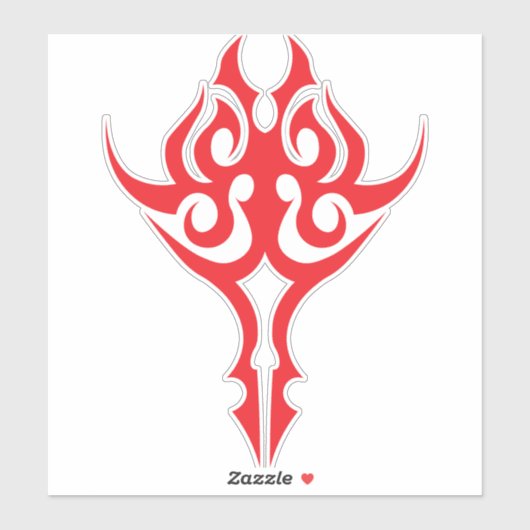 Classic Ornamental Floral Border Elegant Design シール (シート)