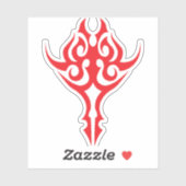 Classic Ornamental Floral Border Elegant Design シール (シート)