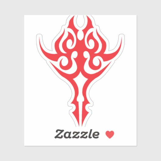 Classic Ornamental Floral Border Elegant Design シール (シート)