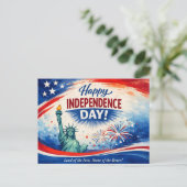 Classic Patriotic Independence Day シーズンポストカード (スタンド正面)