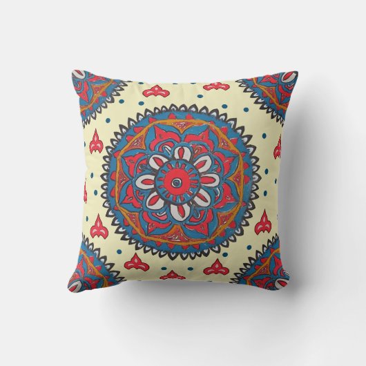 classic pattern クッション (裏面)