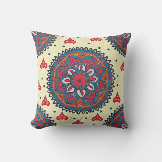 classic pattern クッション (正面)