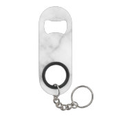 Classic Personalized Groomsman Monogram and Name キーホルダー栓抜き (裏面)