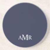 Classic Personalized Monogram コースター (正面)