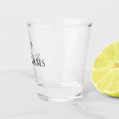 Classic Personalized Name Golf Clubs ショットグラス (右)